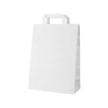 Boutique papírová taška - bílá
