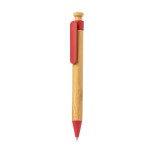 Melky kuličkové pero - červená