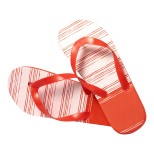 Manisok plážové pantofle - červená