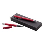 Redivi kovové kuličkové pero - červená