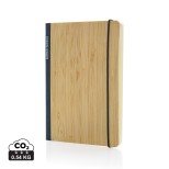 Zápisník Scribe A5 s měkkým bambusovým obalem - modrá