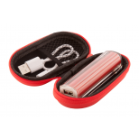 Tradak USB power banka - červená