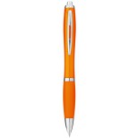 Kuličkové pero Nash s barevným tělem úchopem