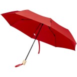 Skládací větruodolný deštník Birgit 21'' z recyklovaného PET materiálu