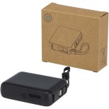 Acrux powerbanka 10 000 mAh 35W pro tablet s integrovaným kabelem typu C – vyrobeno z recyklovaného