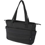 Puffer taška na notebook velikosti 15,6″ z recyklovaného GRS, 18 l