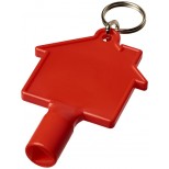 Klíčenkový klíč na měřidla Maximilian ve tvaru domu