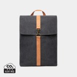Batoh VINGA Bosler z GRS recykl. canvas - černá