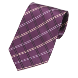 Tienamic kravata - tmavě fialová