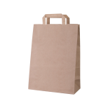Market papírová taška - hnědá