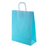 Mall papírová taška - světle modrá
