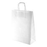 Store papírová taška - bílá