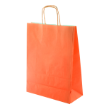 Store papírová taška - oranžová