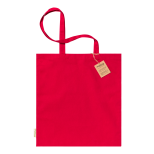 Klimbou bavlněná nákupní taška - červená