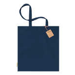 Klimbou bavlněná nákupní taška - tmavě modrá