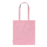Rassel bavlněná nákupní taška - růžová
