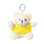 Teddy přívěšek na klíče - žlutá
