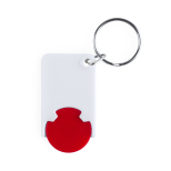 Zabax přívěšek na klíče se žetonem - červená