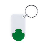Zabax přívěšek na klíče se žetonem - zelená