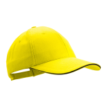 Rubec basebalová čepice - žlutá