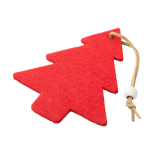 Fantasy vánoční figurka, stromeček - červená