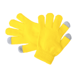 Pigun dotykové rukavice pro děti - žlutá