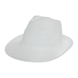 Timbu polyesterový klobouk - bílá