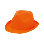 Braz klobouk - oranžová