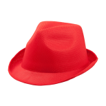 Braz klobouk - červená