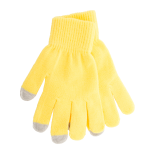 Actium dotykové rukavice na obrazovku - žlutá