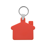 Cottage přívěšek na klíče - červená