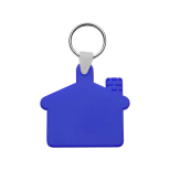 Cottage přívěšek na klíče - modrá