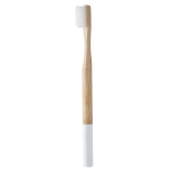 ColoBoo bambusový kartáček na zuby - bílá