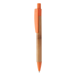 Colothic bambusové kuličkové pero - oranžová