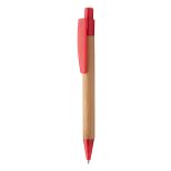 Colothic bambusové kuličkové pero - červená