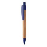 Colothic bambusové kuličkové pero - modrá