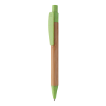 Boothic bambusové kuličkové pero - zelená