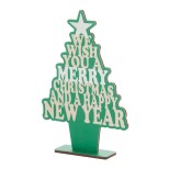 Kampsala vánoční stromeček na stůl - zelená