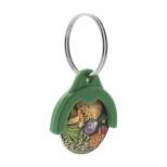 Token přívěšek na klíče se žetonem - zelená