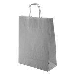 Store papírová taška - popelavě šedý