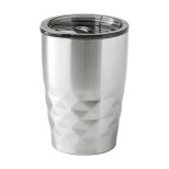 Cupper termo hrnek s měděnou izolací - stříbrná