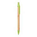 Roak bambusové kuličkové pero - limetková zelená
