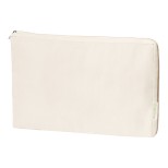 Jurne bavlněné pouzdro na laptop - bílá