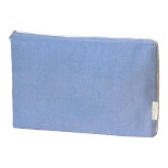 Jurne bavlněné pouzdro na laptop - modrá