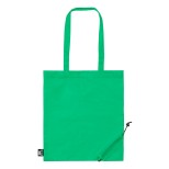 Lulu skládací RPET nákupní taška - zelená