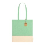Konti bavlněná nákupní taška - zelená