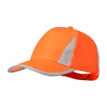 Brixa reflexní baseballová čepice - oranžová