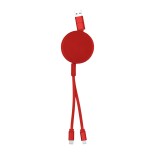 Freud USB nabíjecí kabel - červená
