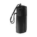 Drizzle pončo - černá