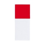 Nofri blok s magnetkou - červená